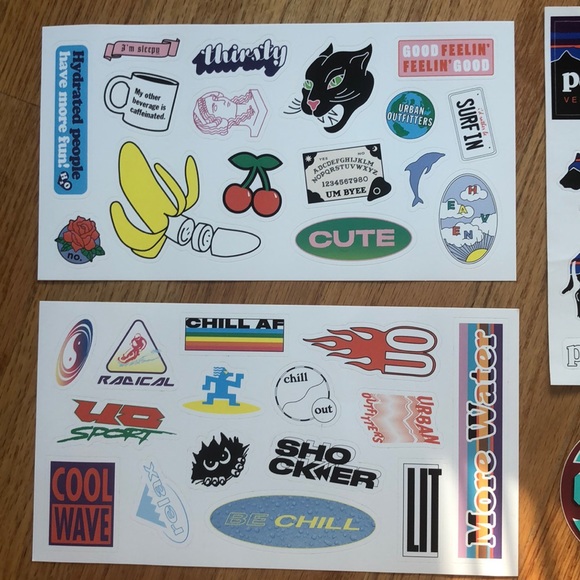 6 vineyard vines stickers, Patagonia, St. Bernard - Picture 3 of 4